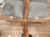 Mesa Jantar Vidro 160x90 pouco uso
