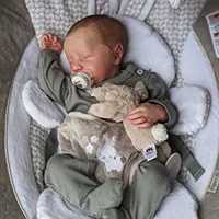 Реалистичная новорожденная кукла Тканевое тело Реальная жизнь