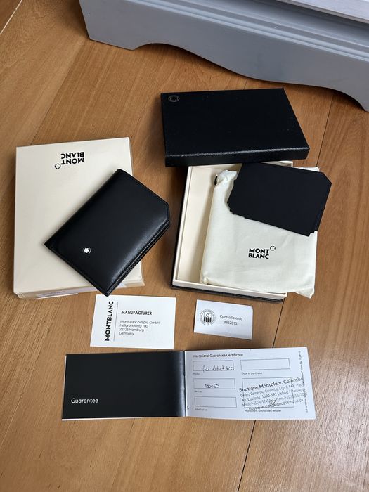 Carteira Montblanc OPORTUNIDADE Como Nova