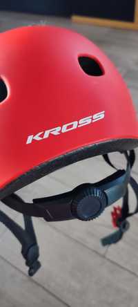 Kask sporty miejskie Kross rolki deskorolka rozm S (52-56)