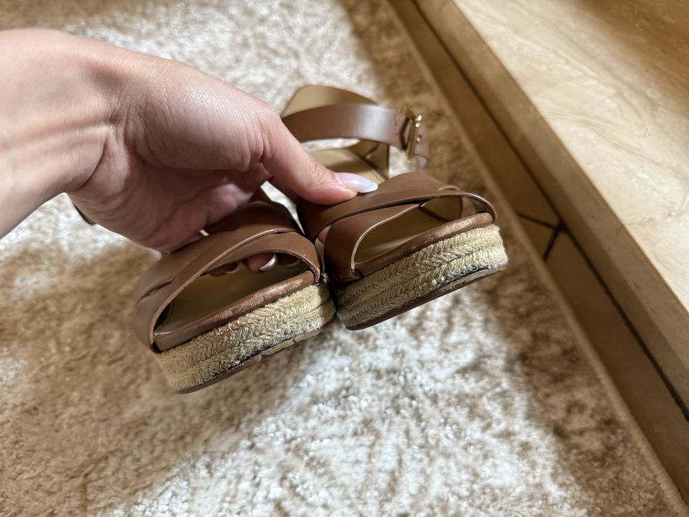 Sandały koturny na koturnie espadryle Michael kors 8.5M