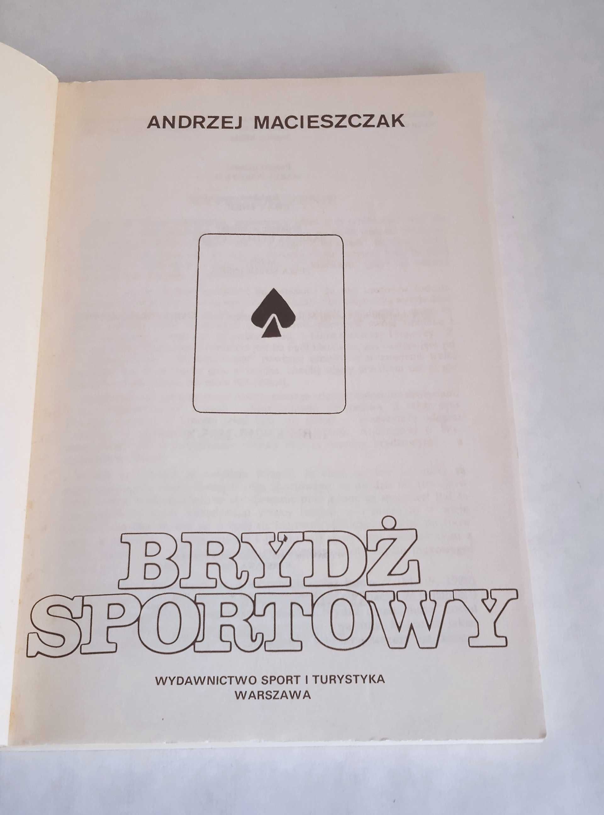 Brydż sportowy - Andrzej Macieszczak