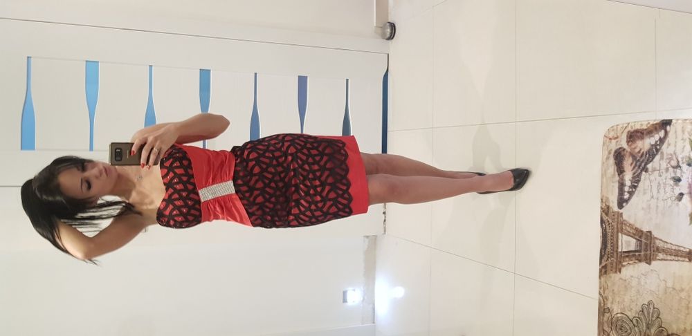 Sukienka czerwona NOWA!!! Roz. S