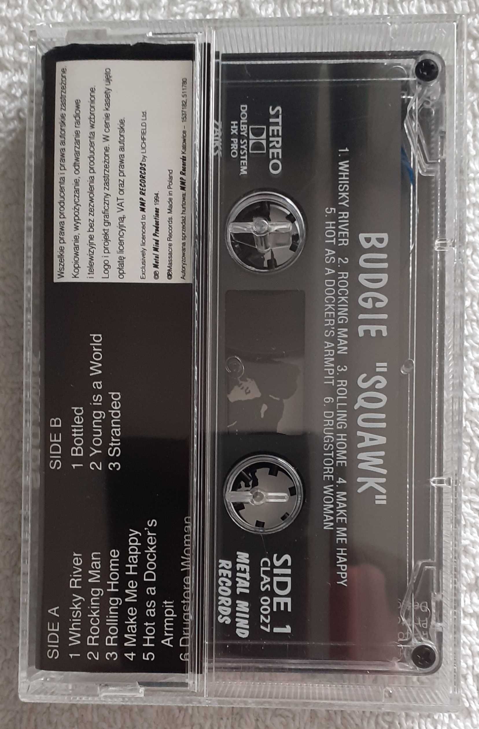 Budgie – Squawk (Cassette, Album)