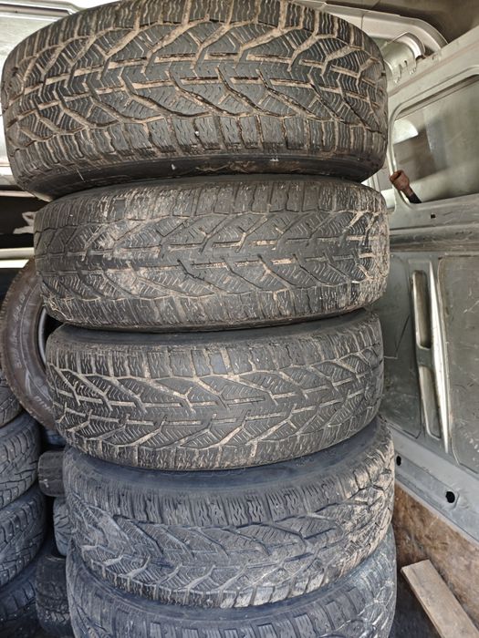 Диски  р15 с резиной зима 4*108