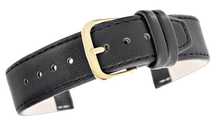 pasek do zegarka classic - skóra 20 mm 4999-20xxl-1z czarny