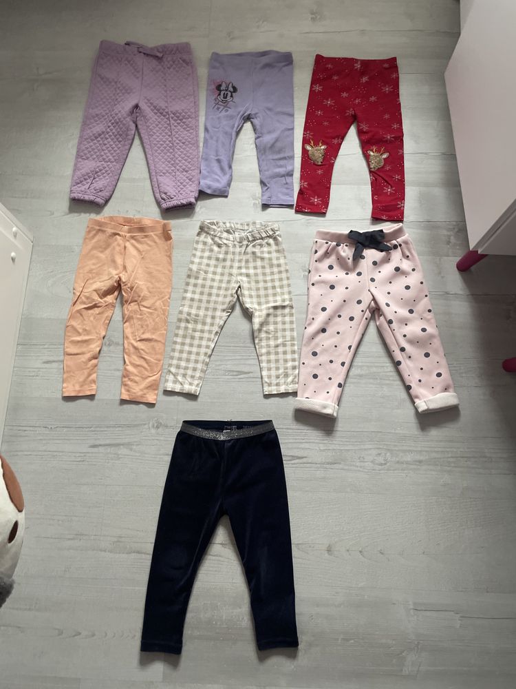 Spodnie legginsy dla dziewczynki