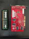 Відеокарта AGP. Пам'ять DDR 400 MHz 1 GB (DDR1), Samsung. Не працюють.