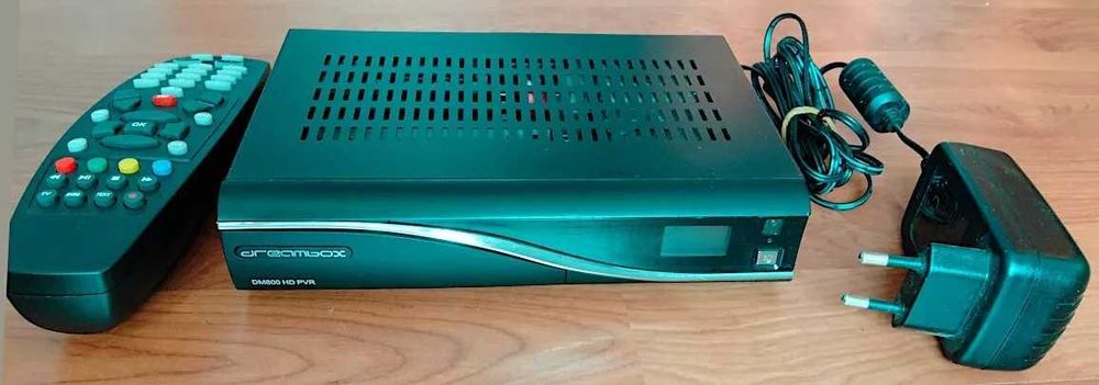 Box DVBT Dreambox DM800 HD PVR Cable/Cabo/IPTV Receiver c/disco 500GB