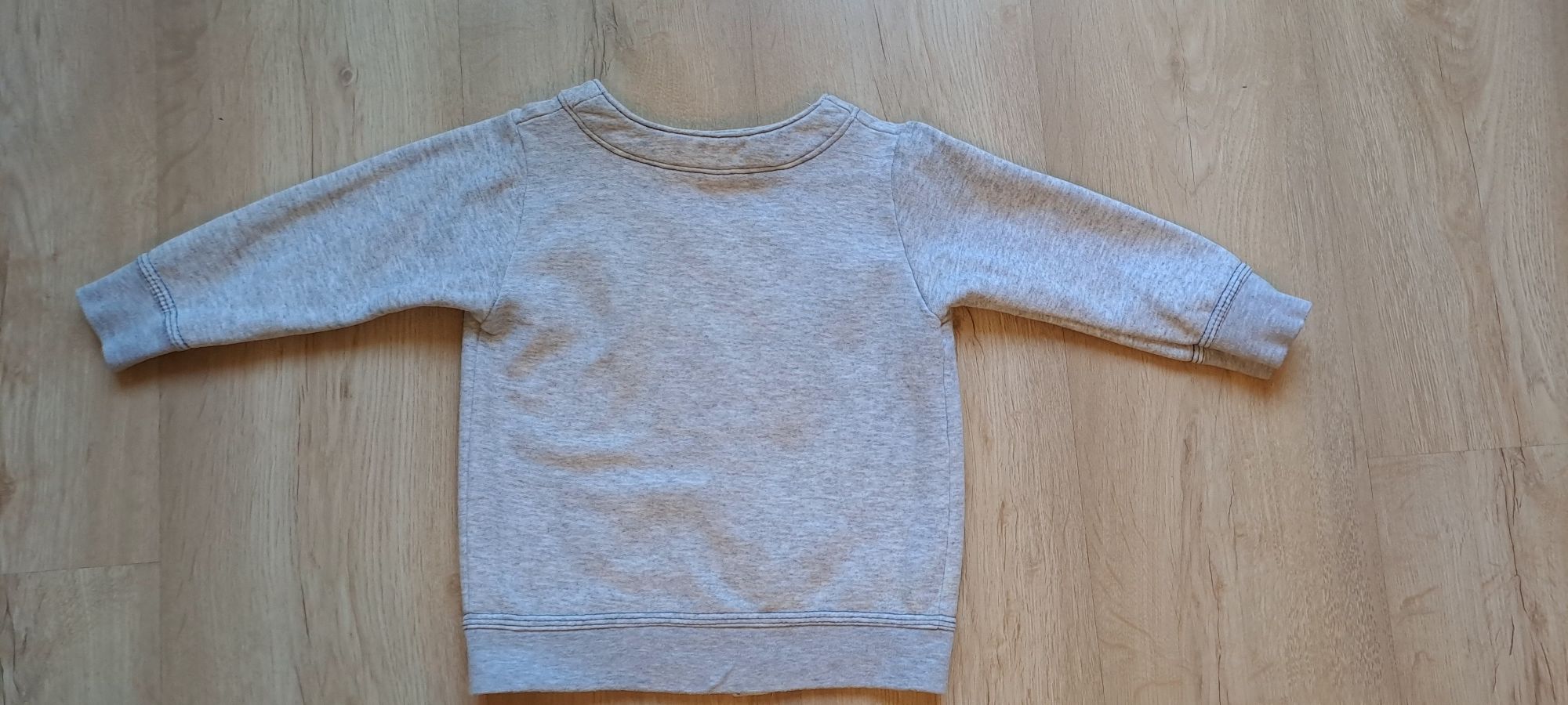 Sweterek szary elegancki 92/98