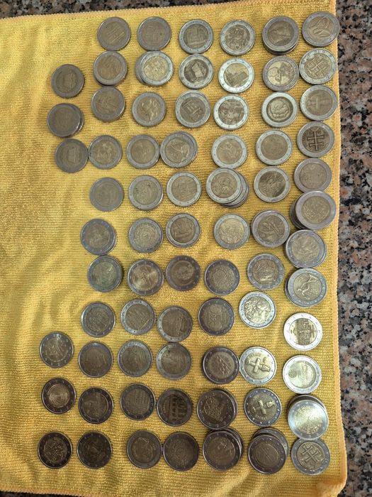 Lote de Moedas 2€ de Coleção