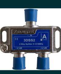 2 Way Splitter Rozgałęźnik antenowy 3DSS2 TELESTE 2 x F