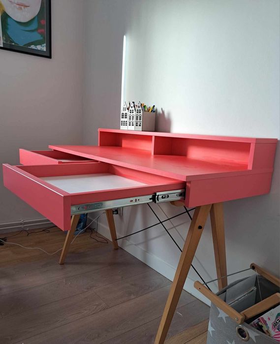 Biurko Minko z nadstawką