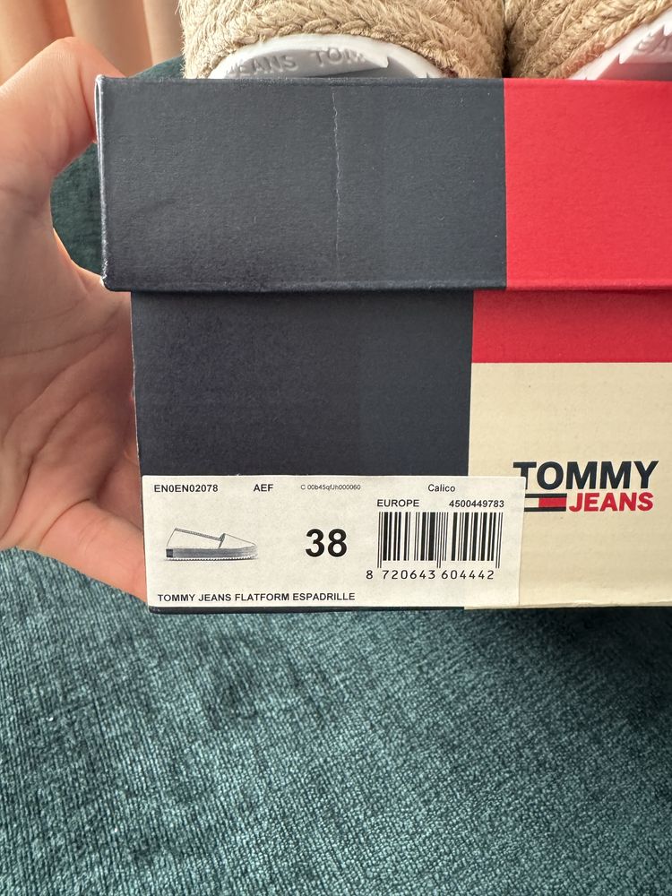 Еспадрилі мокасини Tommy Jeans