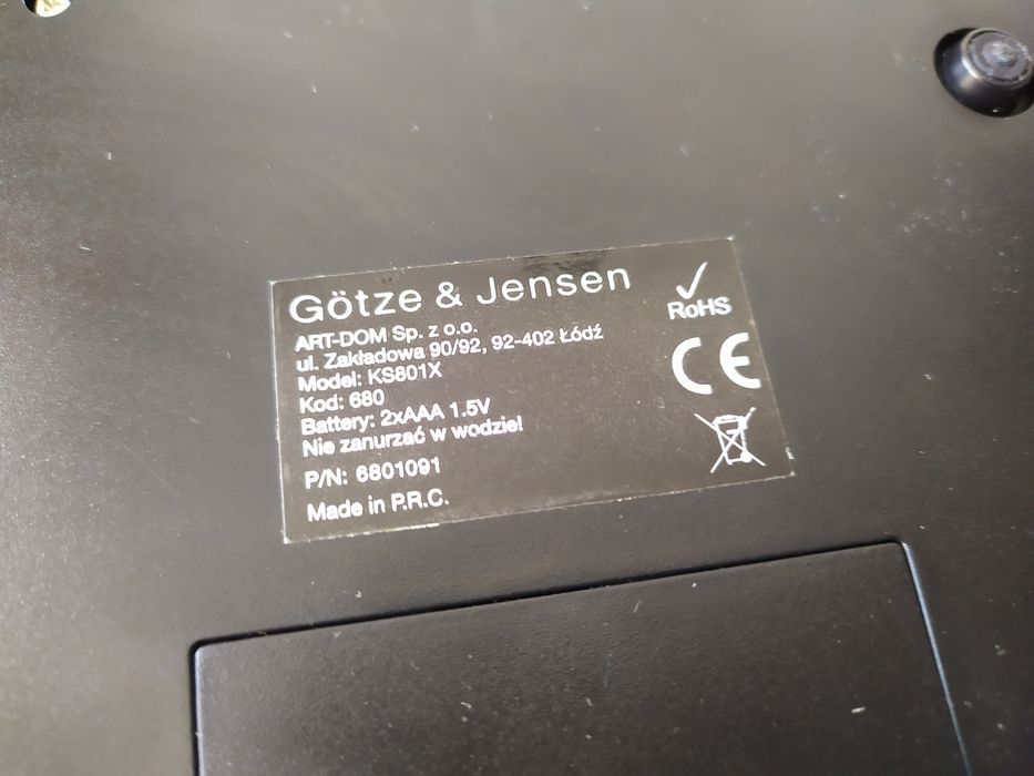 Elektroniczna waga kuchenna