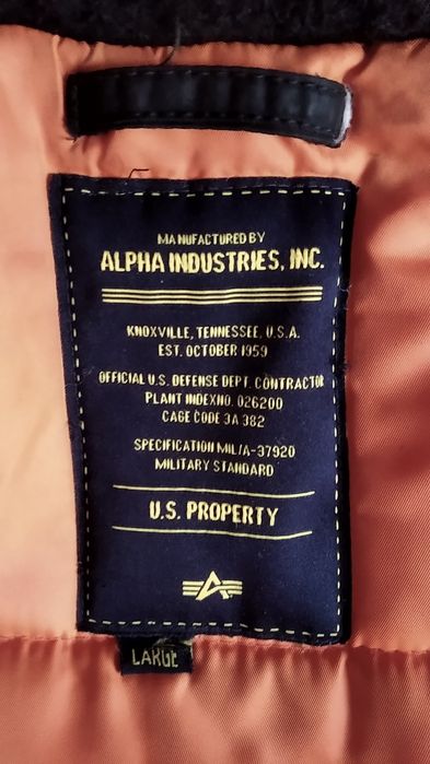 Куртка Аляска Alpha industries