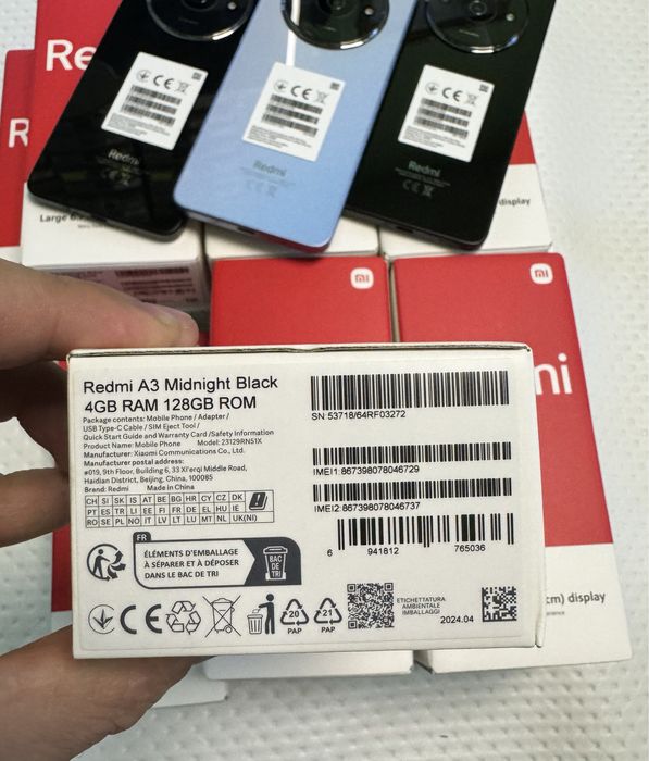 Мобільний телефон новий з гарантією xiaomi A3