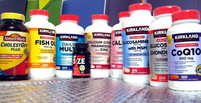 БАДы и витамины фирмы Kirkland США