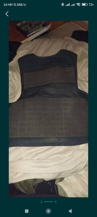 плитоноска сoolmax черного цвета. Носится как желетка под пиджак