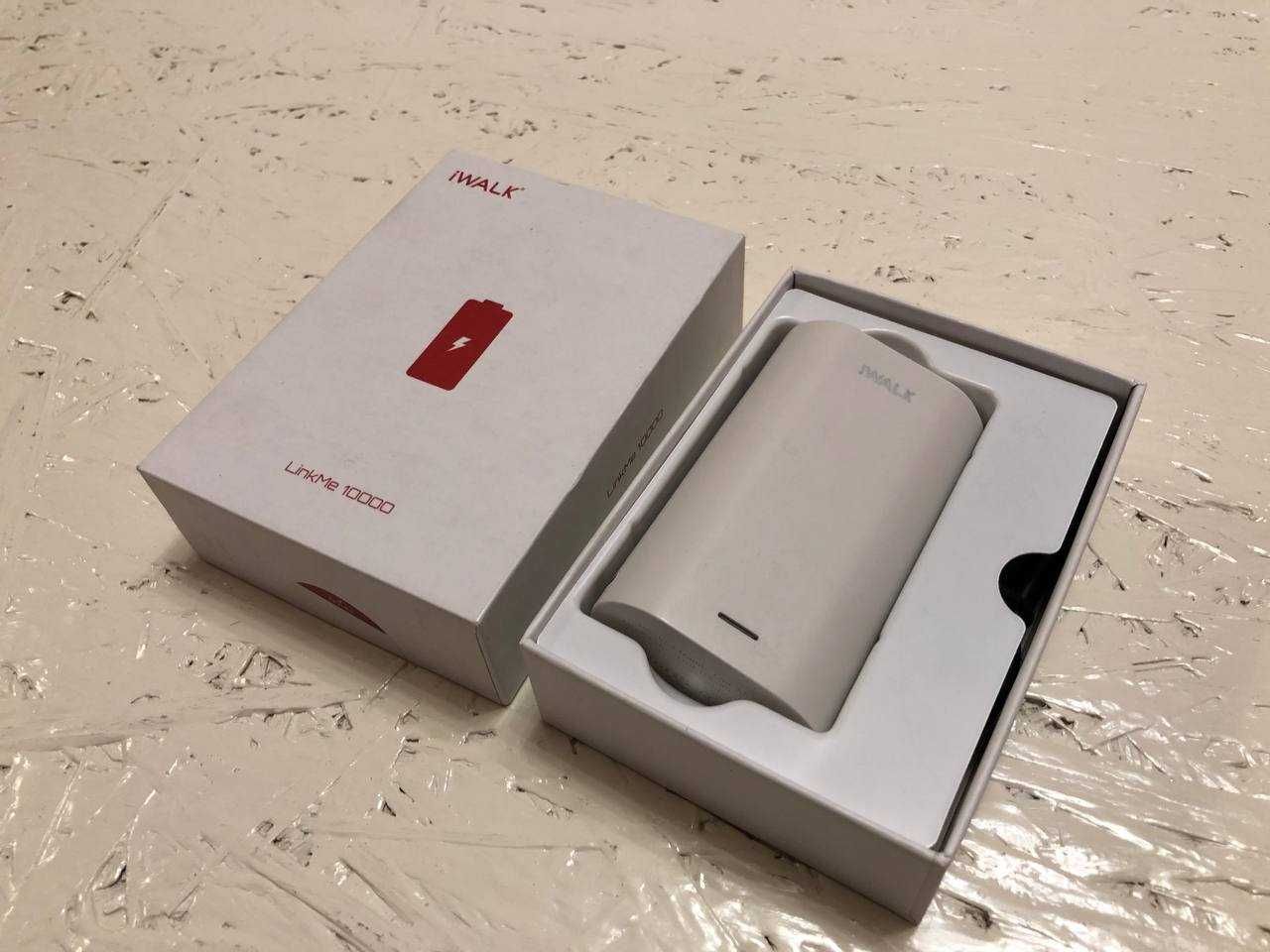 Зовнішній акумулятор iWALK DBL10000L, Power Bank 10000mAh, Lightning