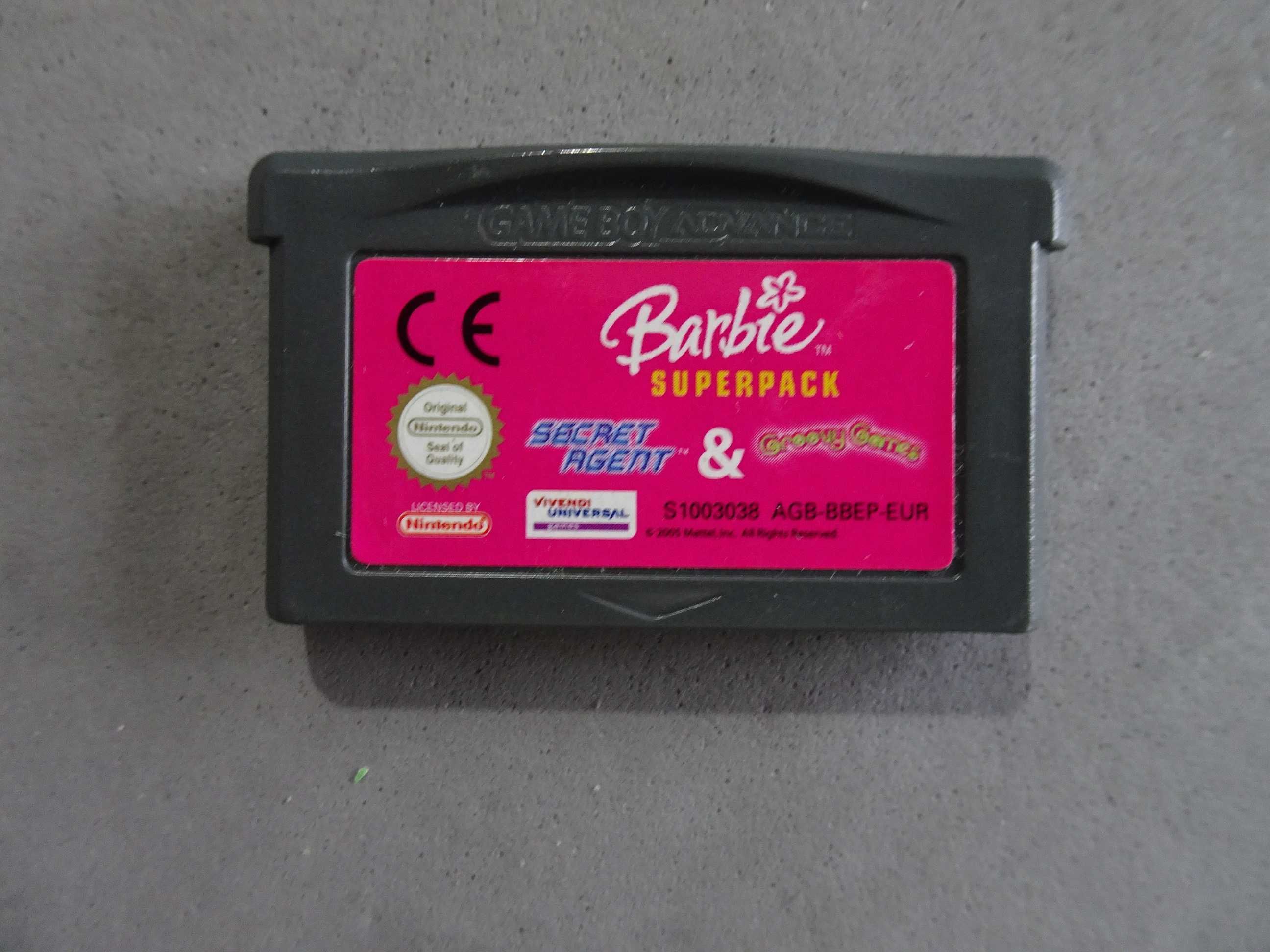Jogo Game Boy Advance - Barbie superpack - Secret agent & Groovy Games