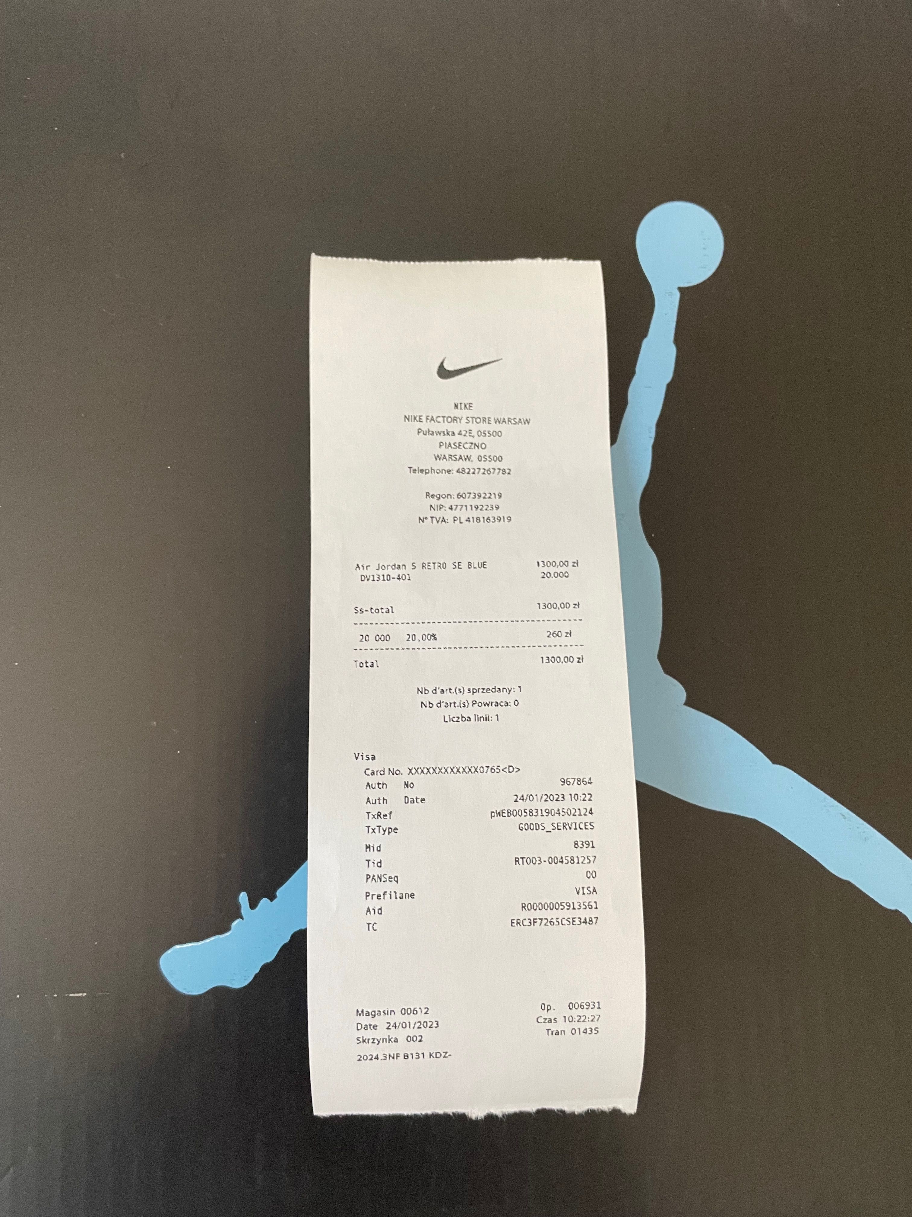 Оригинал Air Jordan 5 Se Blue