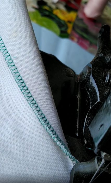 Ремонт швейних. Чайкам 132~143, виставляю шов, однотипний до Veritas.