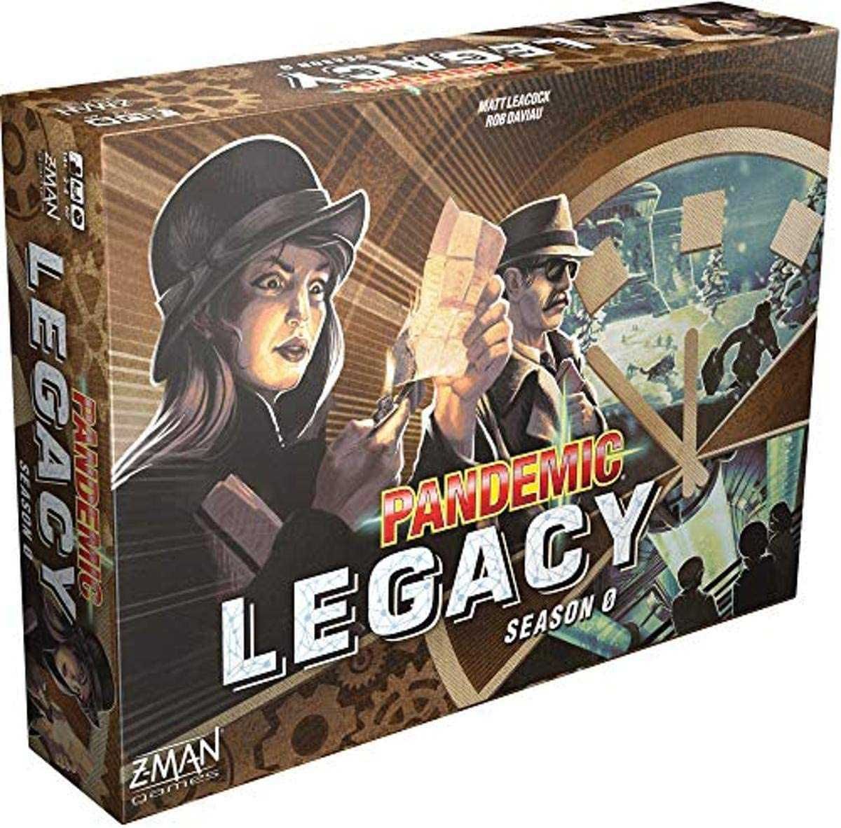 Пандемия Наследие 0 сезон, настольная игра Pandemic Legacy: Season 0