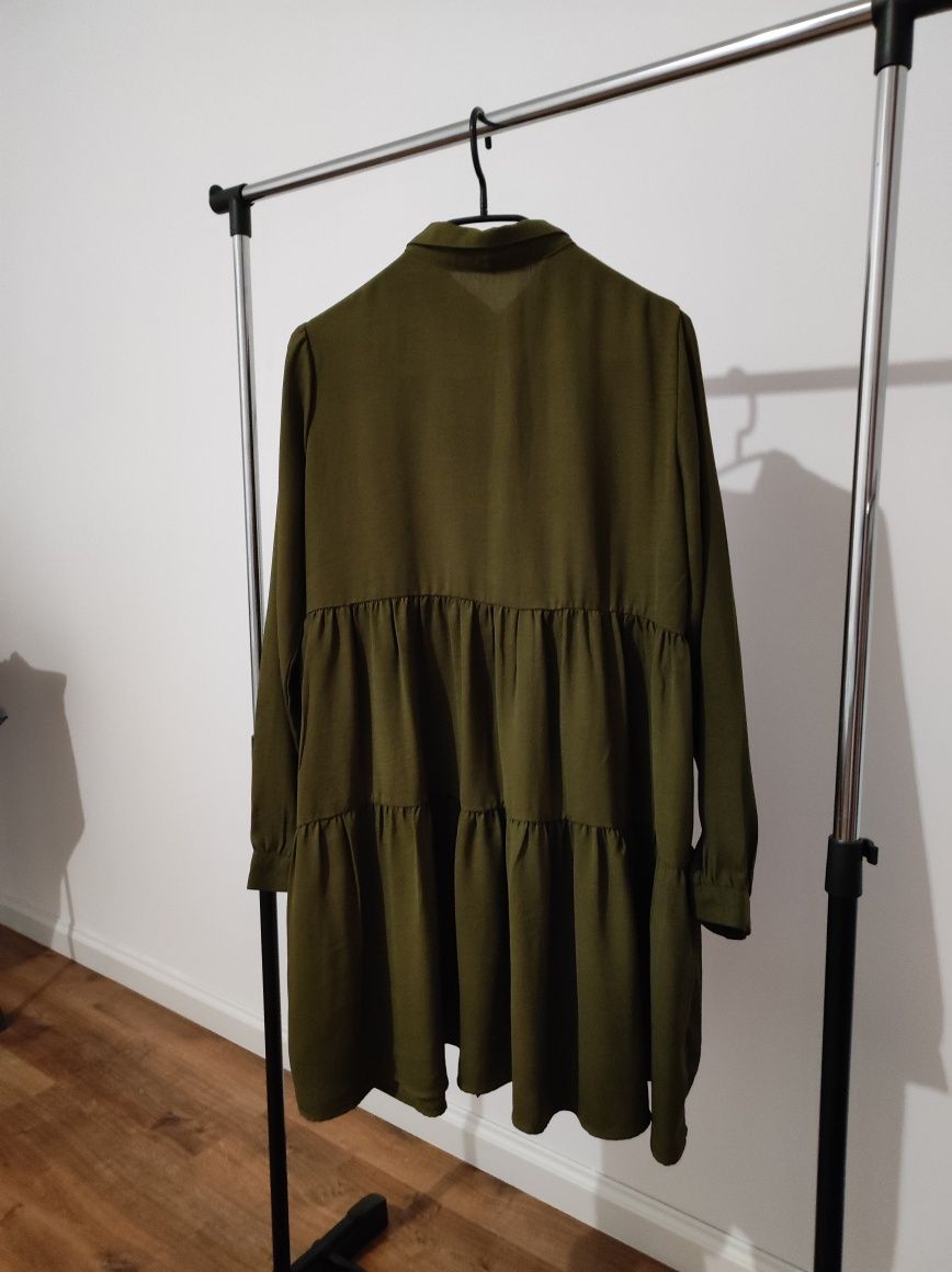 Sukienka khaki oversize