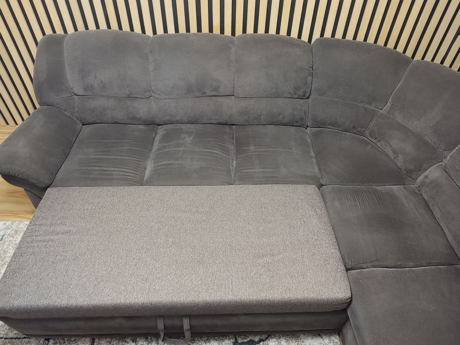 Sofa narożna Aldo z funkcją spania super stan tanio