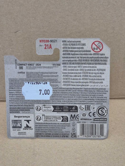 Hot Wheels Fiat 500D