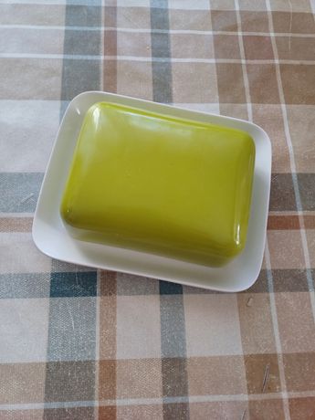 maselniczka zielono biala