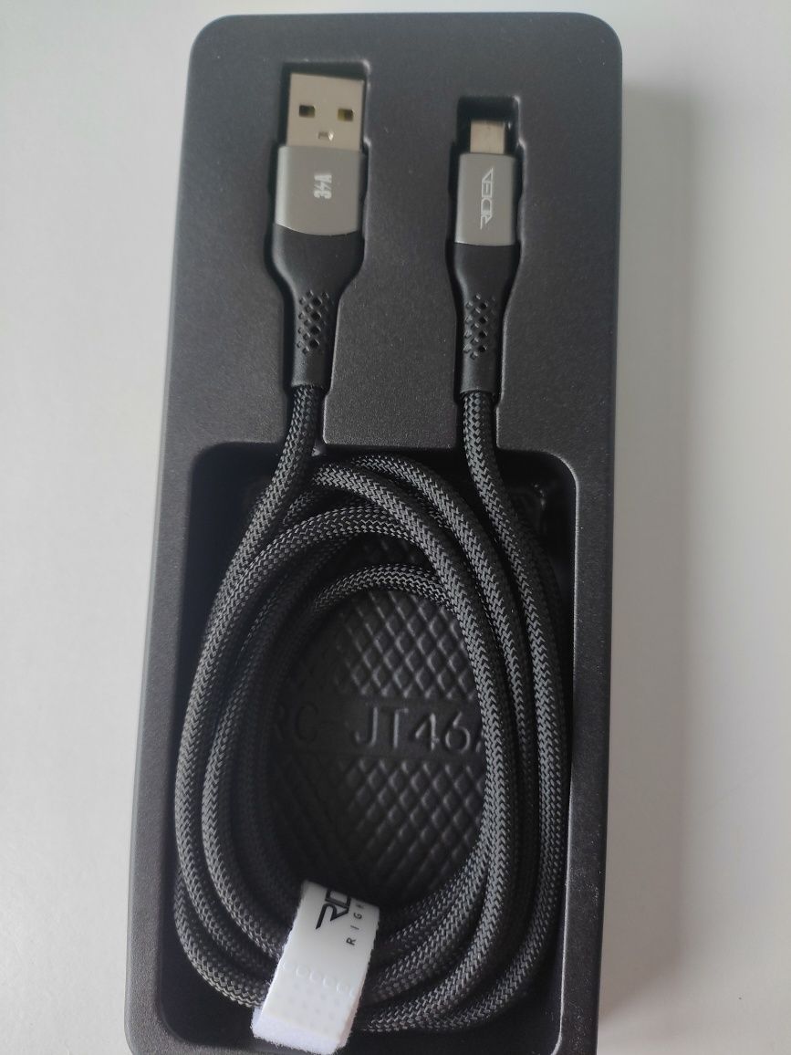 Кабель USB - MicroUSB  длина 2 м 60w Ridea RC-US42