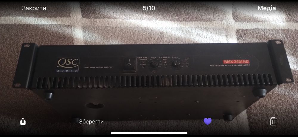 Підсилювач QSC RMX 2451 HD