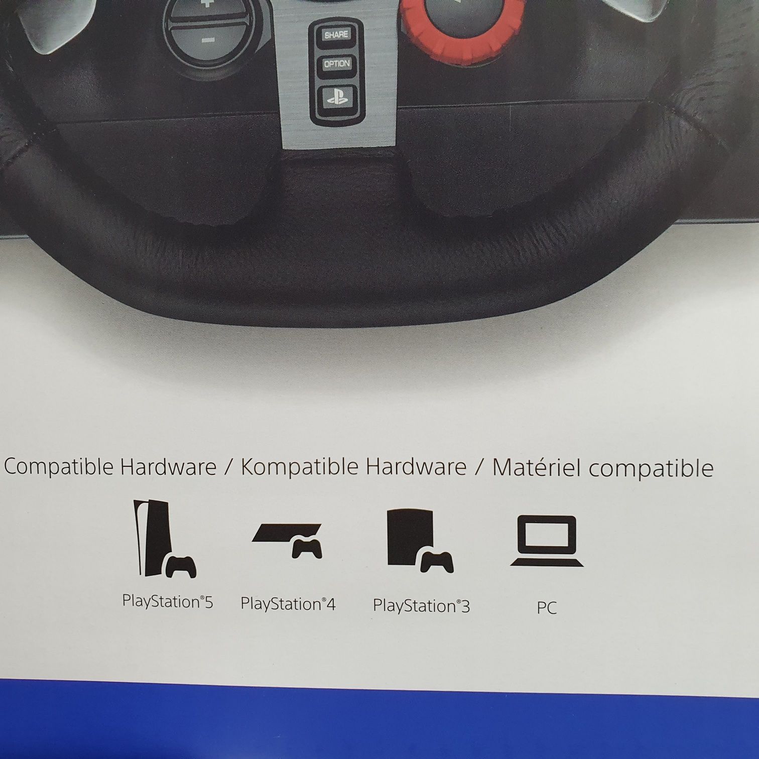 Руль Logitech G29 Driving Forse PS5,PS4,PS3,PC новый (магазин)