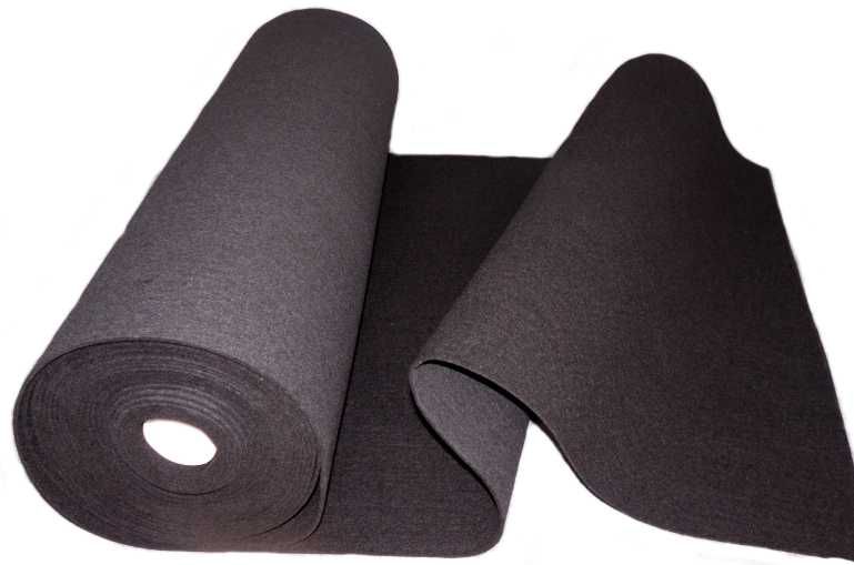 Filc 4 mm czarny samoprzylepny 100 x 50 cm. idealny pod meble Warszawa