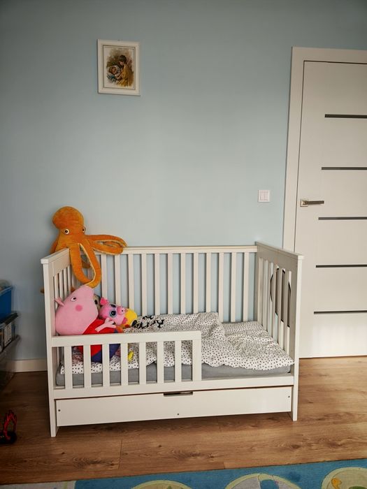 Łóżeczko dziecięce 3 poziomowe stan idealny