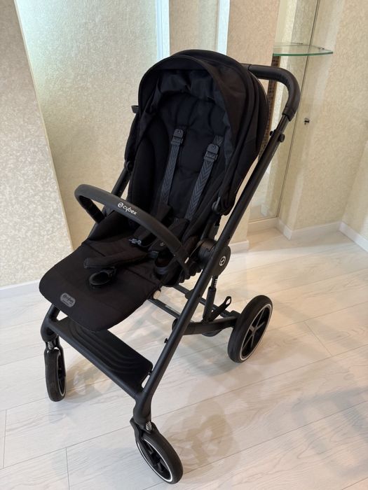 Коляска sybex balios S шасси+прогулочный блок, подстаканник, конверт