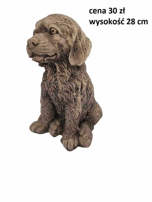 Figurki z gipsu kot z gipsu kotki ogrodowe figurka na taras Ozdobne