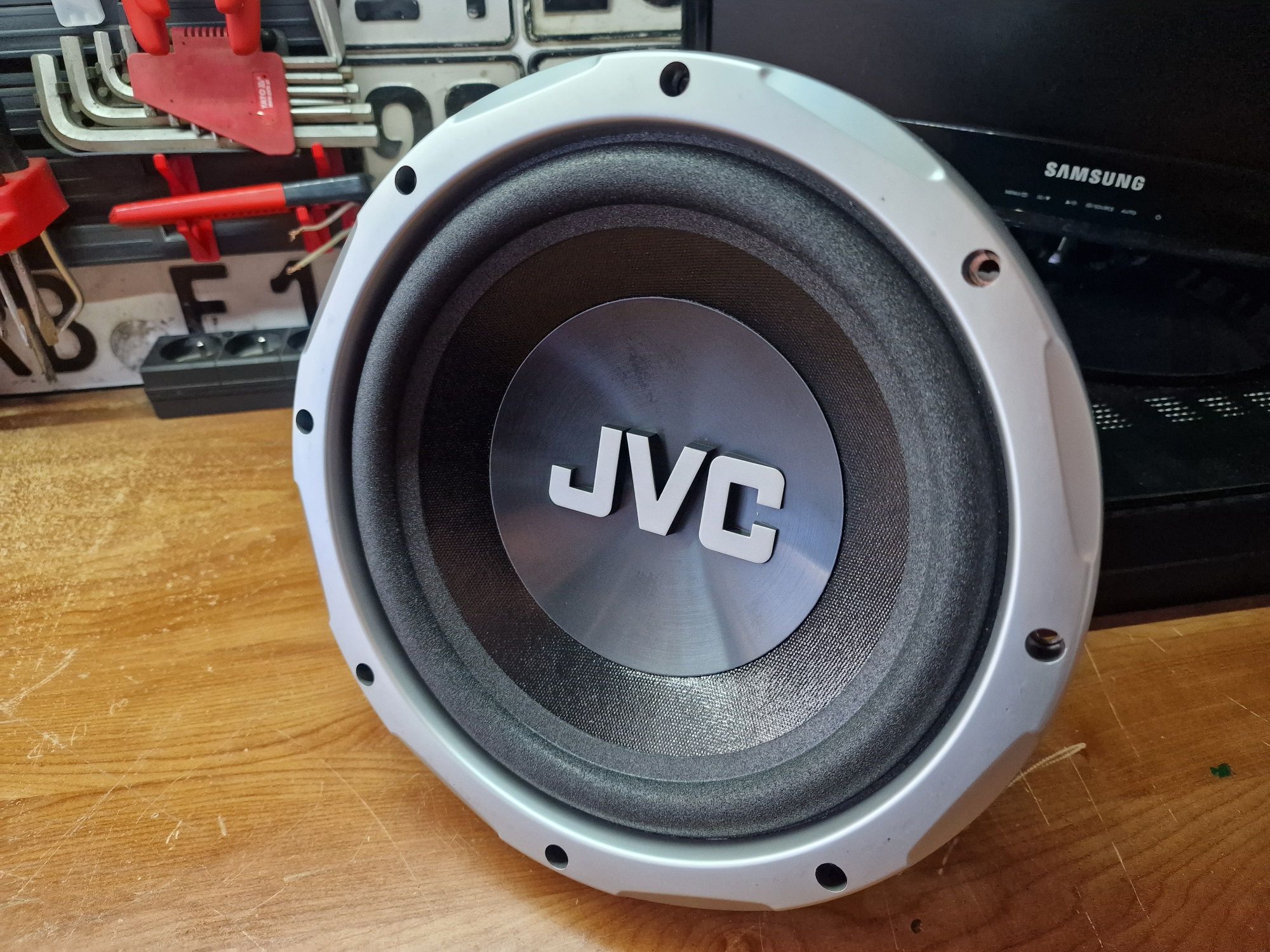 Nowy subwoofer skrzynia basowa tuba Głośnik 25 cm JVC 250 Rms