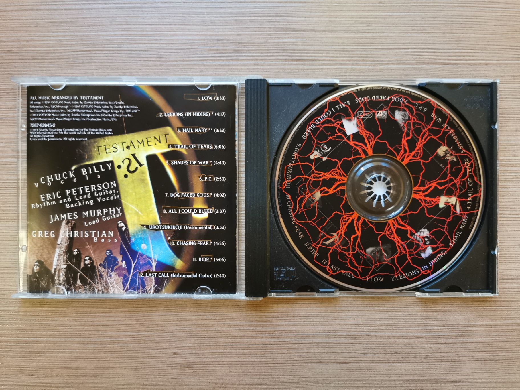 Płyta cd Testament  '94