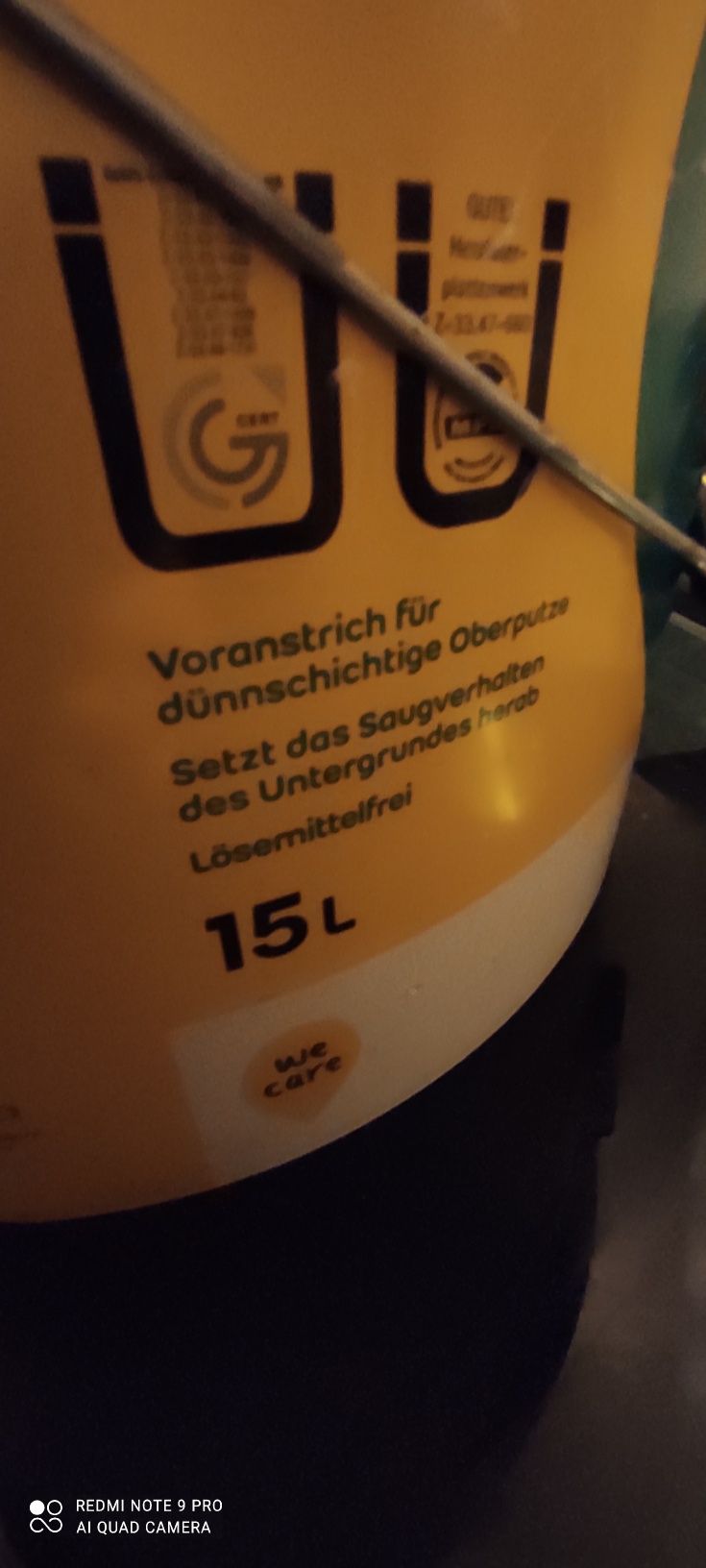 Grunt pod tynk mineralny strukturę Weber