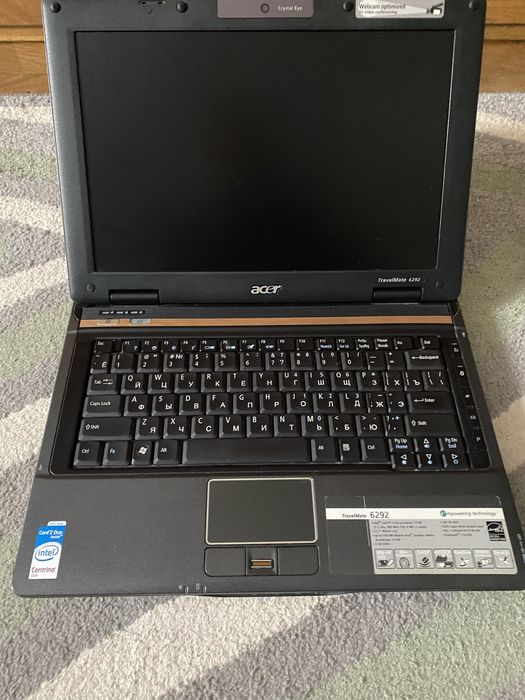 Ноутбук ноут нетбук acer TravelMate 6292