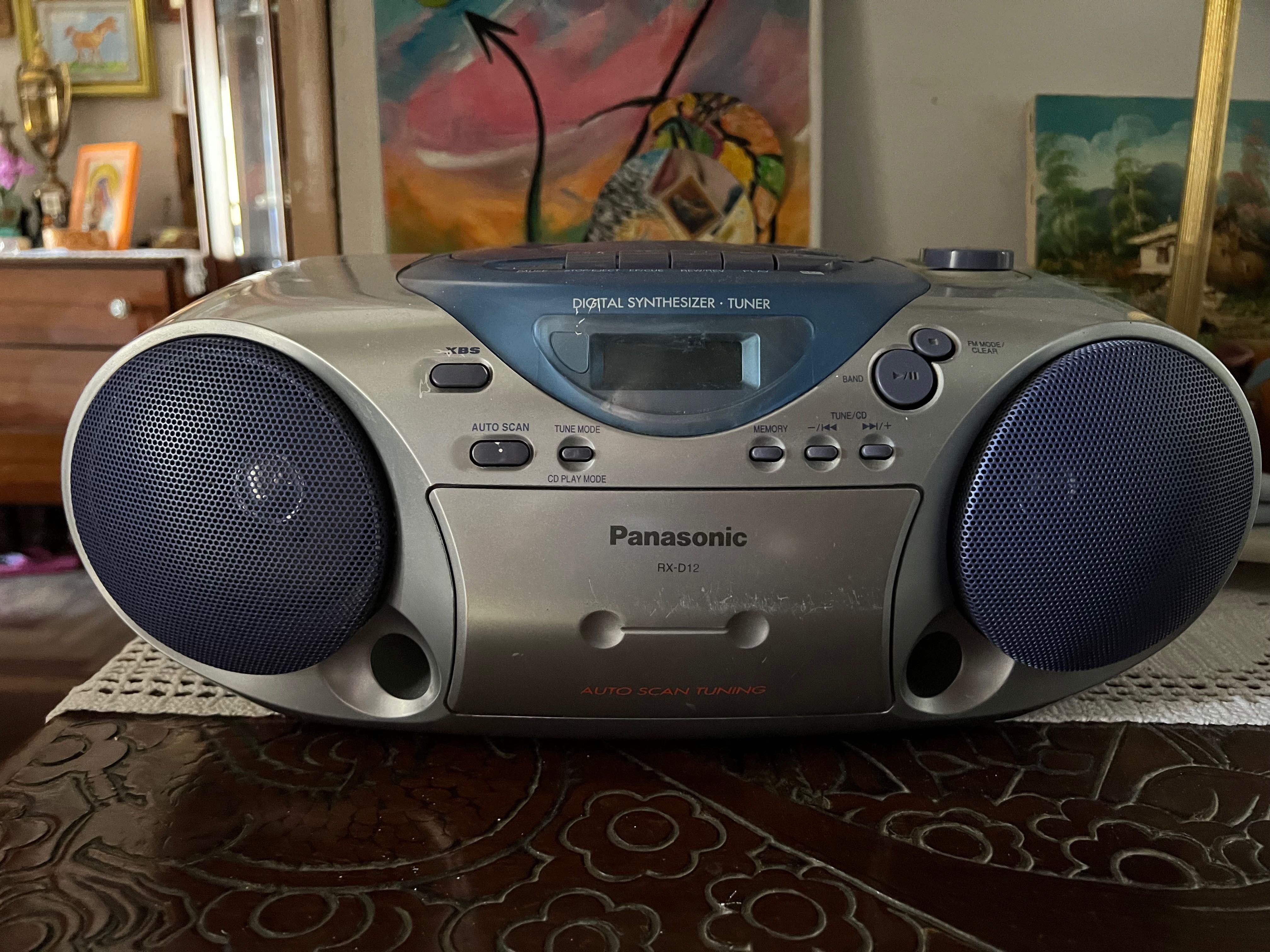 Panasonic cd player cassete