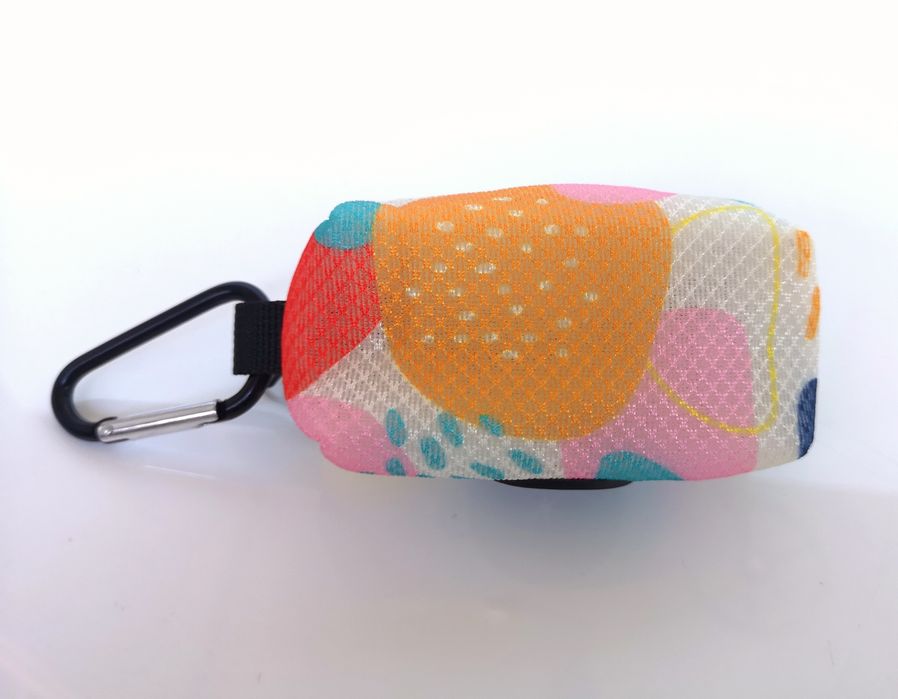 Nowe, kolorowe etui do kupoworków z siateczki