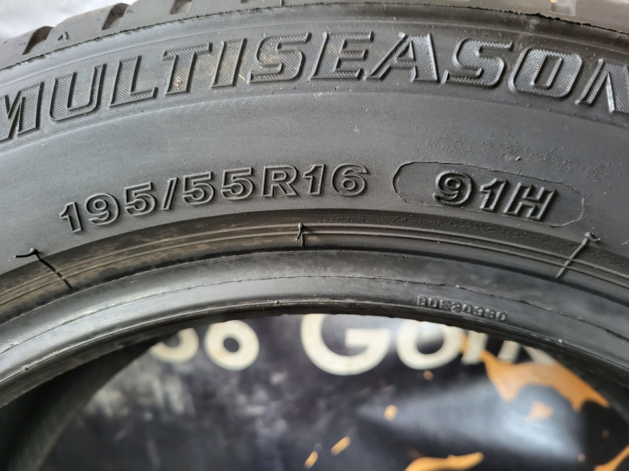 Opony wielosezonowe 195/55/16 Firestone 22rok 6,3mm