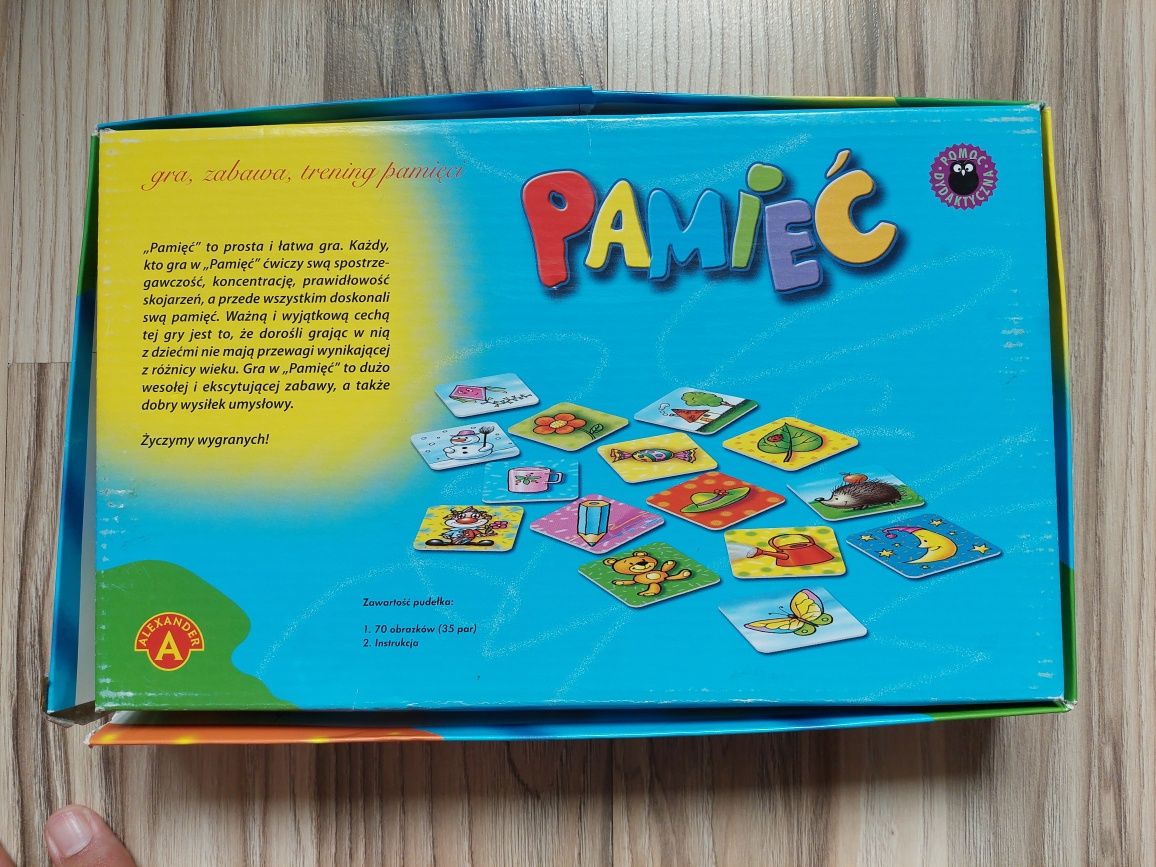 Gra edukacyjna Pamięć typ memory