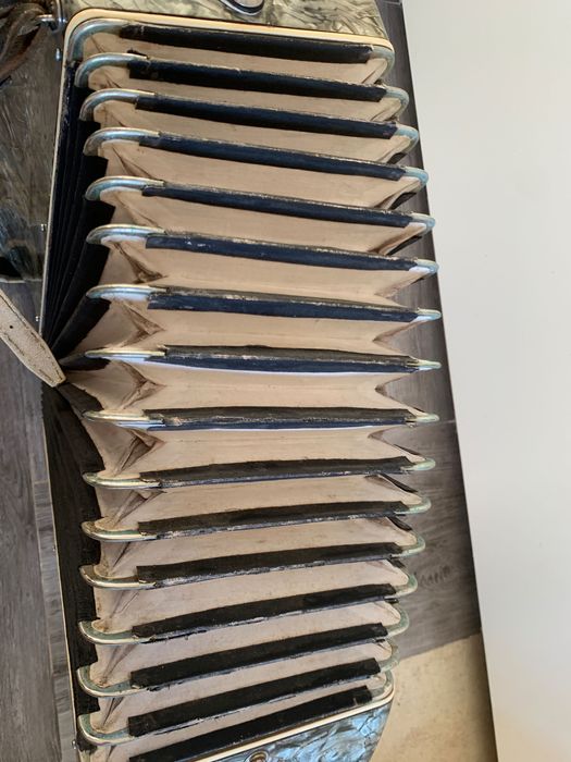 Akordeon BFA Muza Polonez 80 Basów 42x40x19 cm Do Renowacji