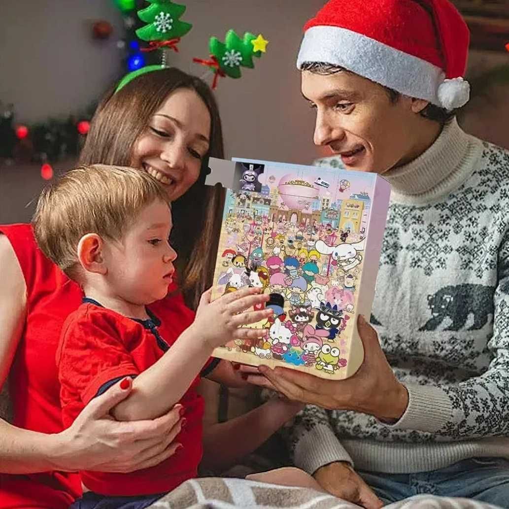 Набір Адвент календар іграшок 24 шт Куроми Хелло Кітті Advent calendar