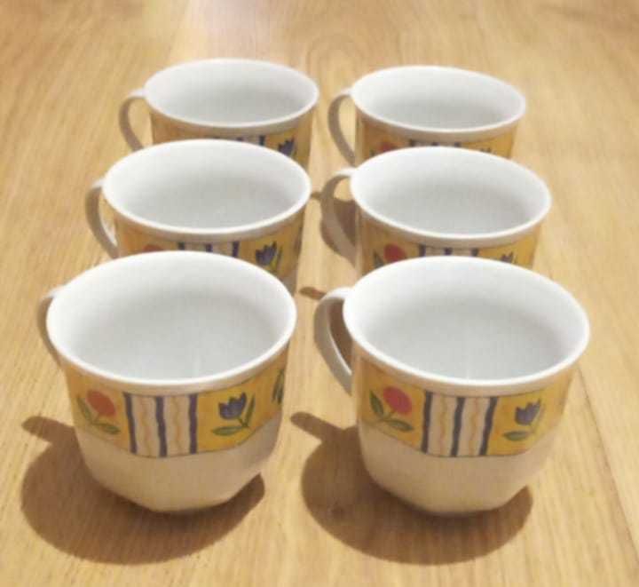 Filiżanki firmy Geber 6 sztuk